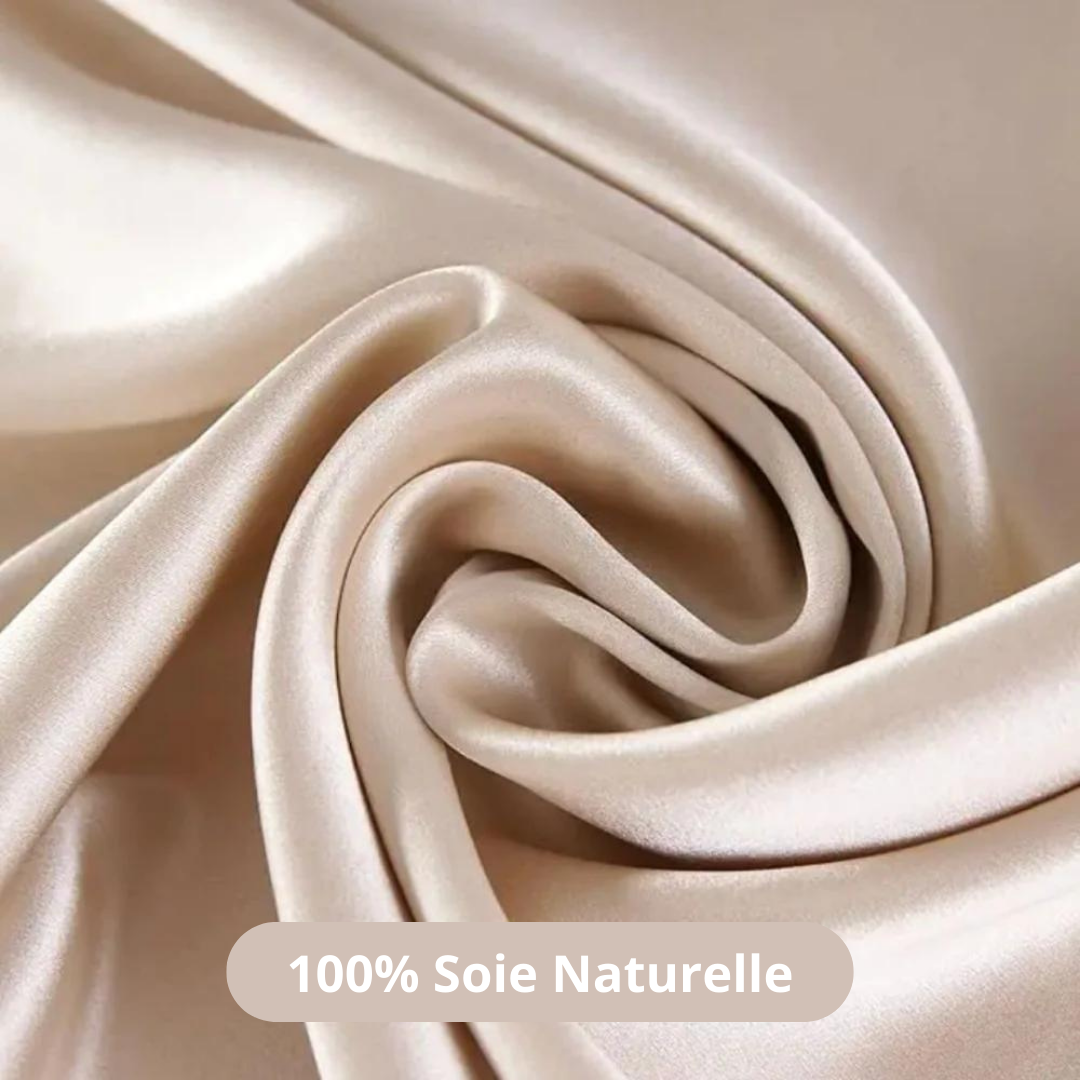 CozySilk™ - Taie d'oreiller 100% Soie de mûrier